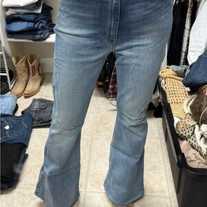 Hudson Jeans Light Blue Flare Denim